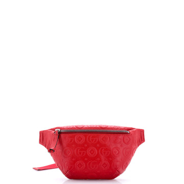 Gucci Children's Belt Bag Embossed Leather