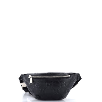 Gucci Belt Bag GG Embossed Perforated Leather Small
