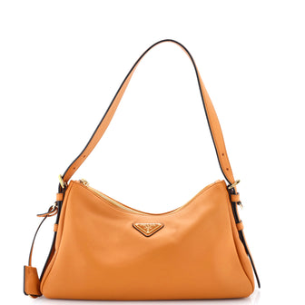 Prada Aimee Shoulder Bag Leather Medium