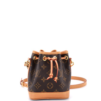 Louis Vuitton Noe NM Handbag Monogram Canvas Nano