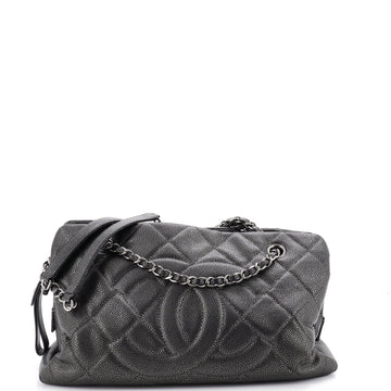Chanel Timeless CC Shopping Tote Quilted Caviar Medium
