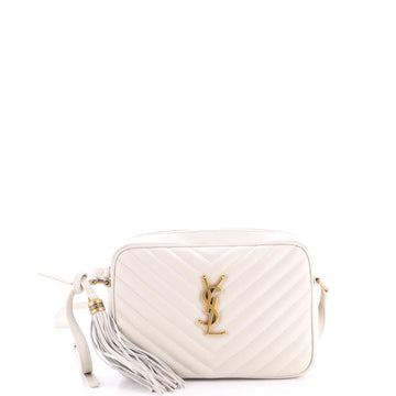 Saint Laurent Lou Camera Bag Matelasse Chevron Leather Small