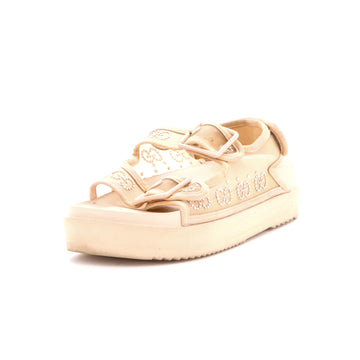 Gucci Women's Isla Sandals Crystal GG Embellished Mesh