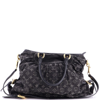 Louis Vuitton Neo Cabby Handbag Denim GM