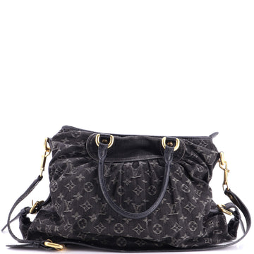 Louis Vuitton Neo Cabby Handbag Denim GM