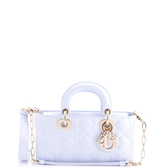 Christian Dior Lady D-Joy Bag Cannage Quilt Lambskin Small