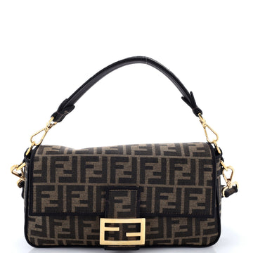 Fendi Baguette NM Bag Zucca Canvas Medium
