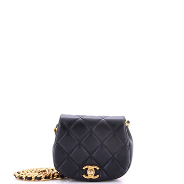 Chanel Coco Mail Clutch with Chain Quilted Calfskin Mini