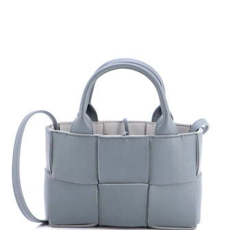 Bottega Veneta Arco Tote Maxi Intrecciato Leather Candy