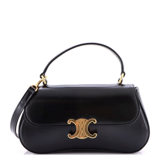 Celine Lola Triomphe Top Handle Bag Leather Teen