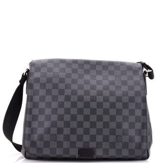 Louis Vuitton District Messenger Bag Damier Graphite PM