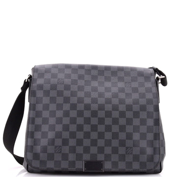 Louis Vuitton District Messenger Bag Damier Graphite PM