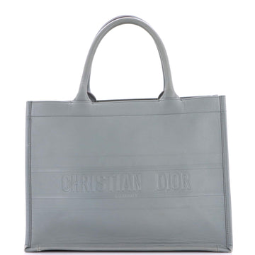 Christian Dior Book Tote Oblique Embossed Calfskin Medium