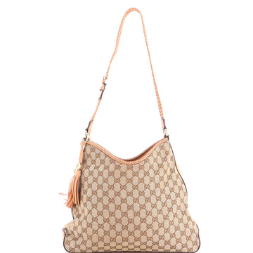 Gucci Marrakech Hobo GG Canvas Medium
