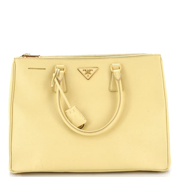 Prada Double Zip Lux Tote Saffiano Leather Large