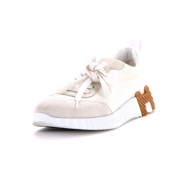Hermes Women's Bouncing Sneakers Mesh and Suede