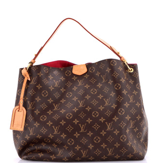 Louis Vuitton Graceful Handbag Monogram Canvas MM