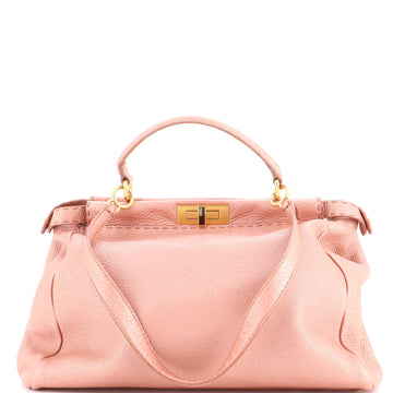 Fendi Peekaboo Bag Soft Leather Large