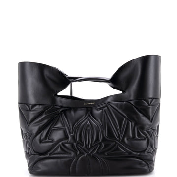 Alexander McQueen The Bow Bag Quilted Leather Large