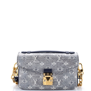Louis Vuitton Pochette Metis Monoglam Jacquard Canvas East West