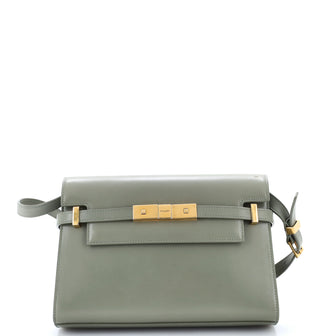 Saint Laurent Manhattan Shoulder Bag Leather Medium