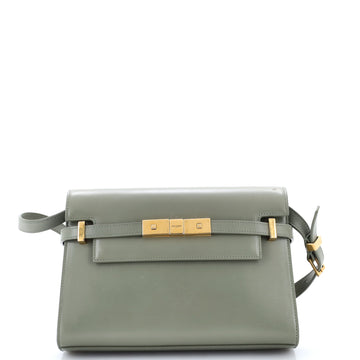 Saint Laurent Manhattan Shoulder Bag Leather Medium