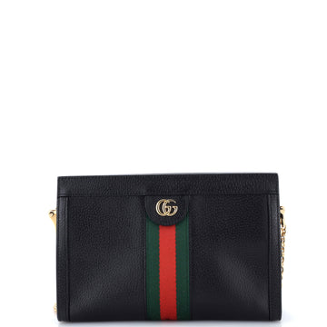 Gucci Ophidia Chain Shoulder Bag Leather Small