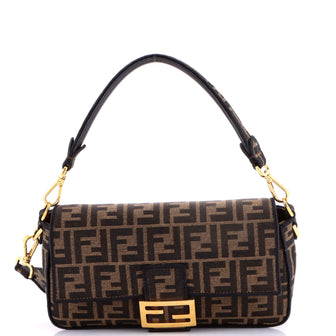 Fendi Baguette NM Bag Zucca Canvas Medium