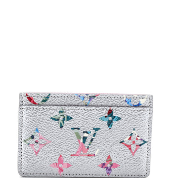 Louis Vuitton Card Holder Limited Edition Garden Monogram Canvas