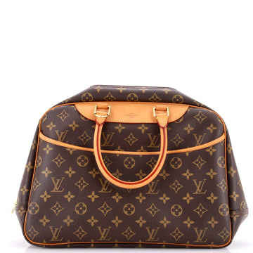 Louis Vuitton Deauville Handbag Monogram Canvas