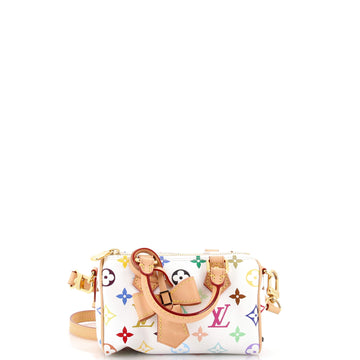 Louis Vuitton x Takashi Murakami Speedy Bandouliere NM Bag Monogram Multicolor Nano