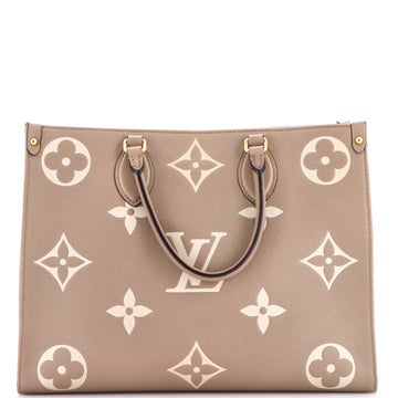 Louis Vuitton OnTheGo Tote Bicolor Monogram Empreinte Giant MM