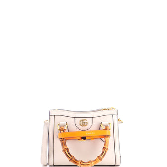 Gucci Diana NM Bamboo Handle Tote Leather Mini