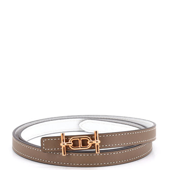 Hermes Ancre Reversible Belt Leather Thin