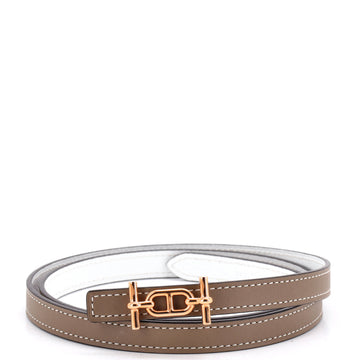 Hermes Ancre Reversible Belt Leather Thin