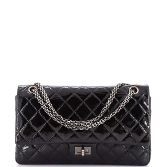 Chanel Reissue 2.55 Flap Bag Quilted Patent 226