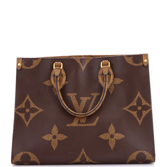Louis Vuitton OnTheGo Tote Reverse Monogram Giant MM