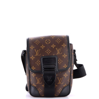 Louis Vuitton Archy Messenger Bag Macassar Monogram Canvas PM