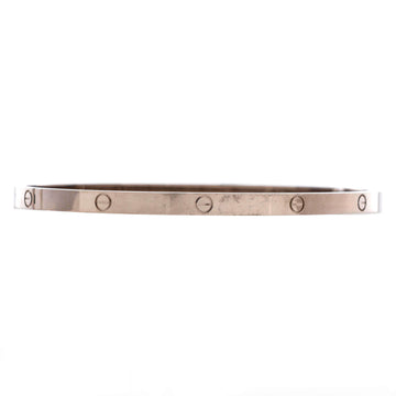 Cartier Love Bracelet 18K White Gold Small