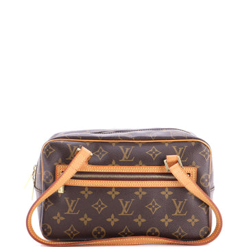 Louis Vuitton Cite Handbag Monogram Canvas MM