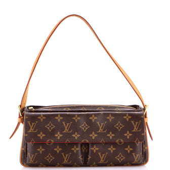 Louis Vuitton Viva Cite Handbag Monogram Canvas MM
