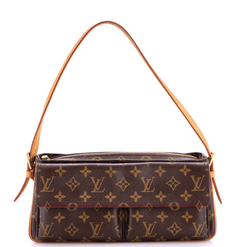 Louis Vuitton Viva Cite Handbag Monogram Canvas MM