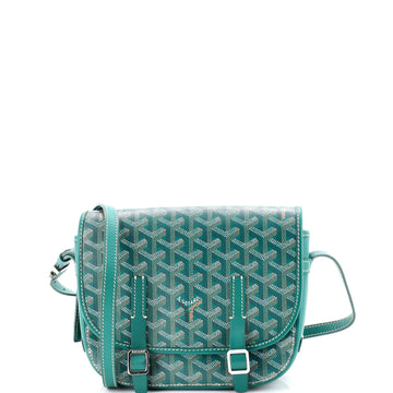 Goyard Belvedere Messenger Bag Coated Canvas with Leather PM