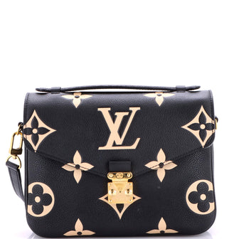 Louis Vuitton Pochette Metis Bicolor Monogram Empreinte Giant