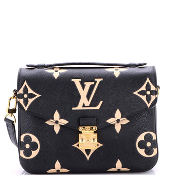 Louis Vuitton Pochette Metis Bicolor Monogram Empreinte Giant