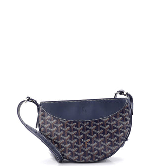 Goyard Hirondelle Shoulder Bag Coated Canvas and Leather