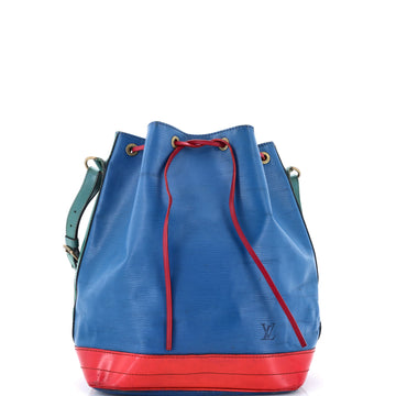 Louis Vuitton Tricolor Noe Handbag Epi Leather Large