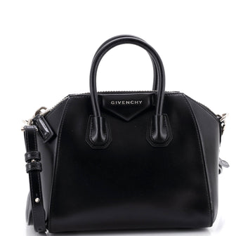 Givenchy Antigona Bag Glazed Leather Mini
