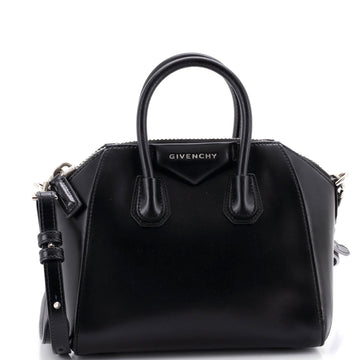 Givenchy Antigona Bag Glazed Leather Mini