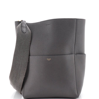 Celine Sangle Seau Bag Goatskin Large